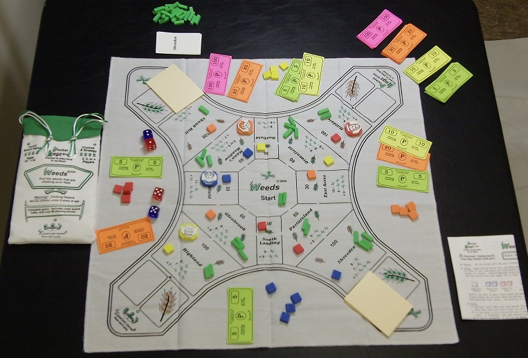 Image view from above of the product Weeds� in play